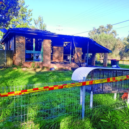 Gunnedah house destroyed by fire