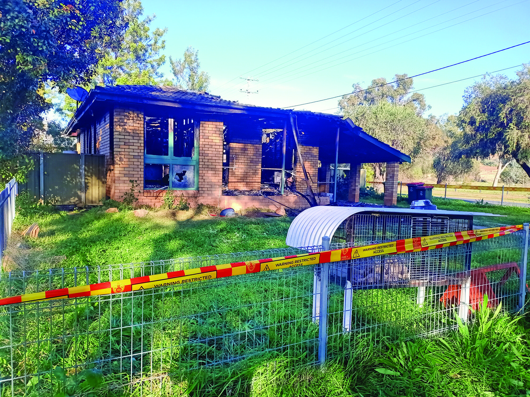 Gunnedah house destroyed by fire