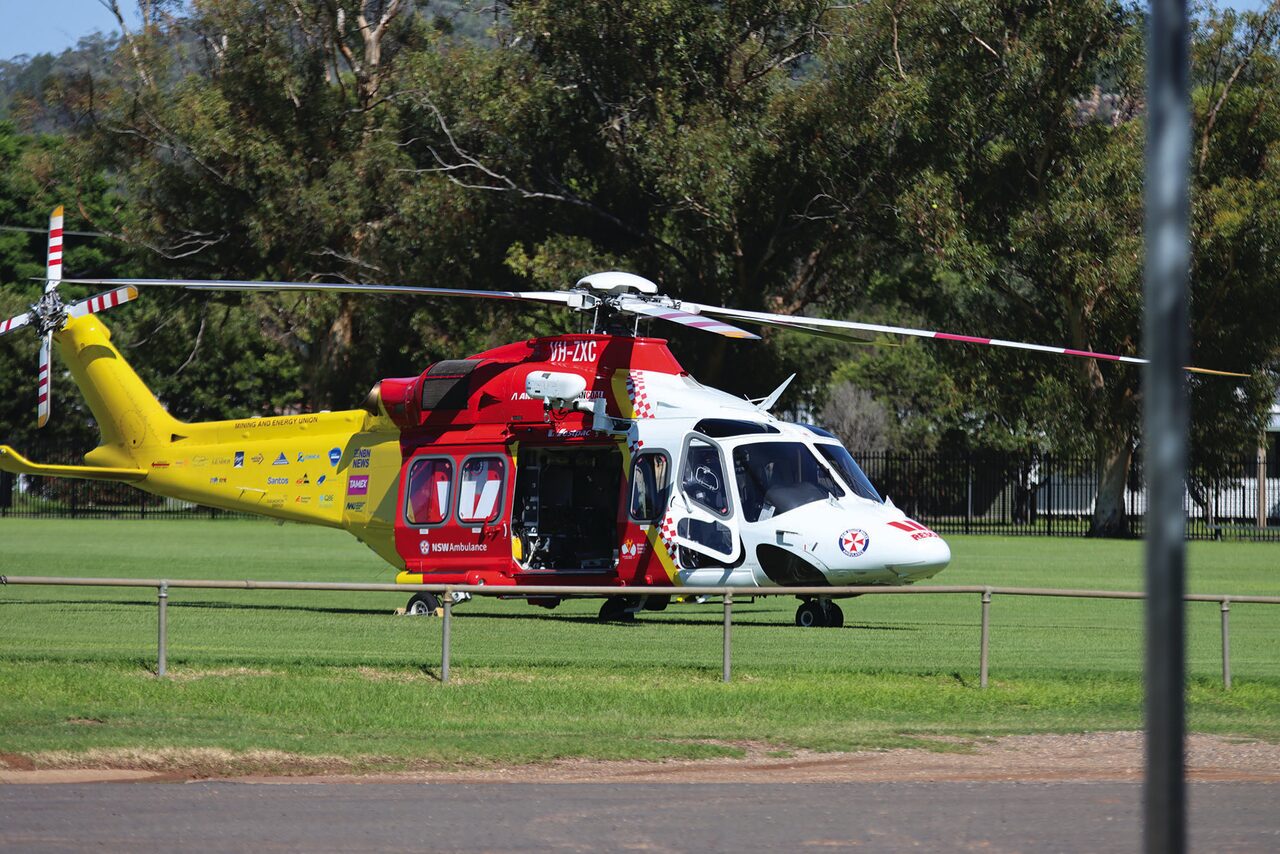 Community expects helipad to be available