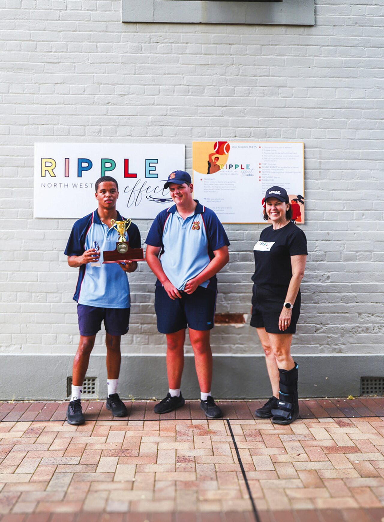 Community support for inaugural Gunnedah handball tournament hosted by Ripple Effect Northwest