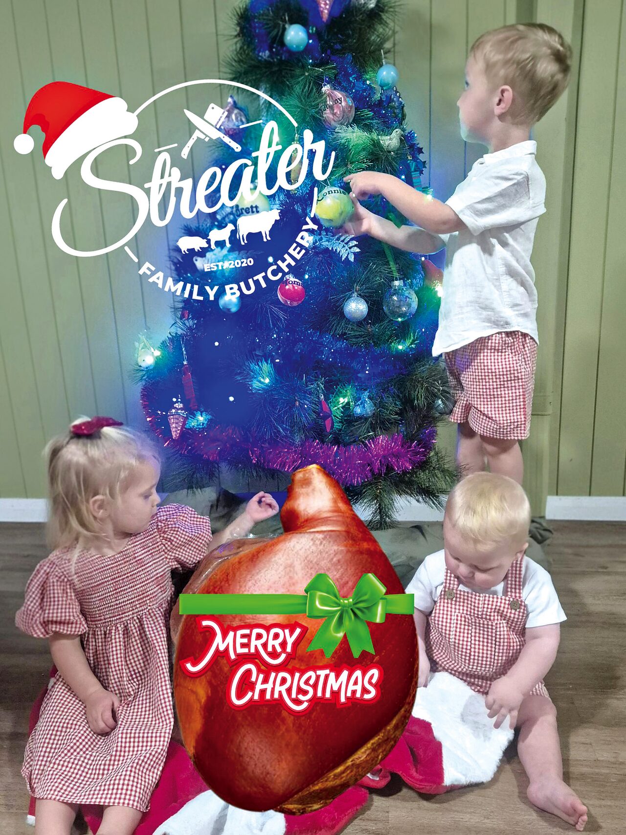 The perfect Christmas ham is waiting at Streater butchery