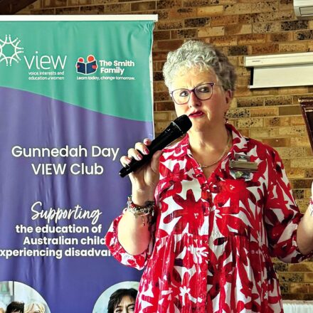 VIEW members celebrate Christmas with entertainment, presentation
