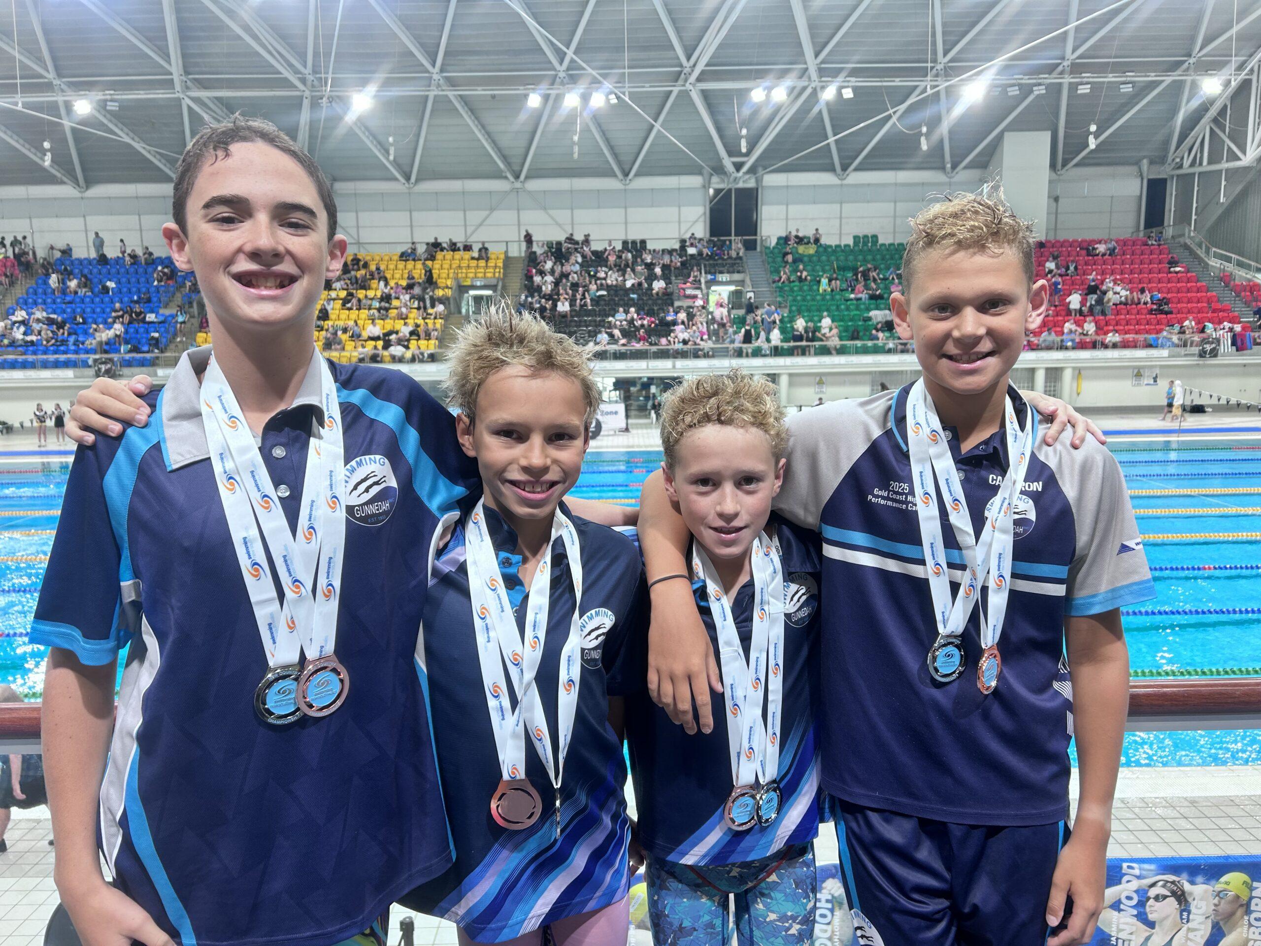Swimmers blossom at country championships