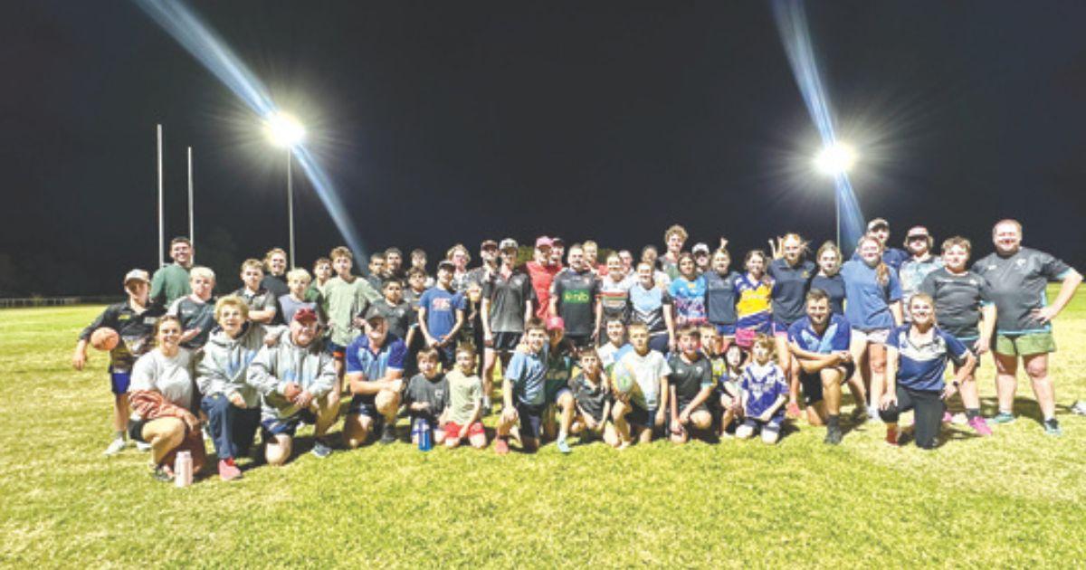 Narrabri Touch draws big crowd at Wee Waa gala night