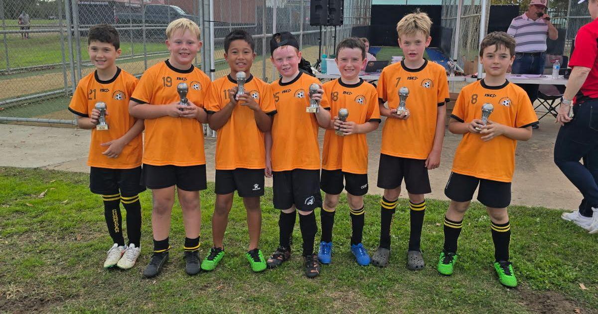 Gunnedah U8/9 soccer success