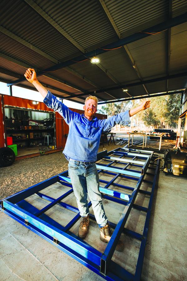 Sam Snape wants to make Boggabri shine with plans to hold the debut Good Friends Country Festival in the town. Photo: Taylah Maree