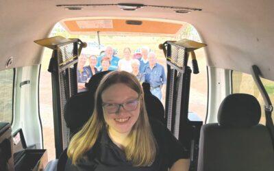 Rotary van donation