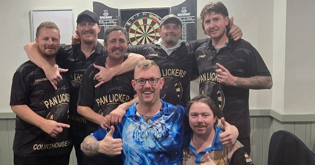 Railway Gunnabees win summer competition A-grade darts