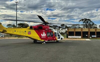 Gunnedah hospital helipad