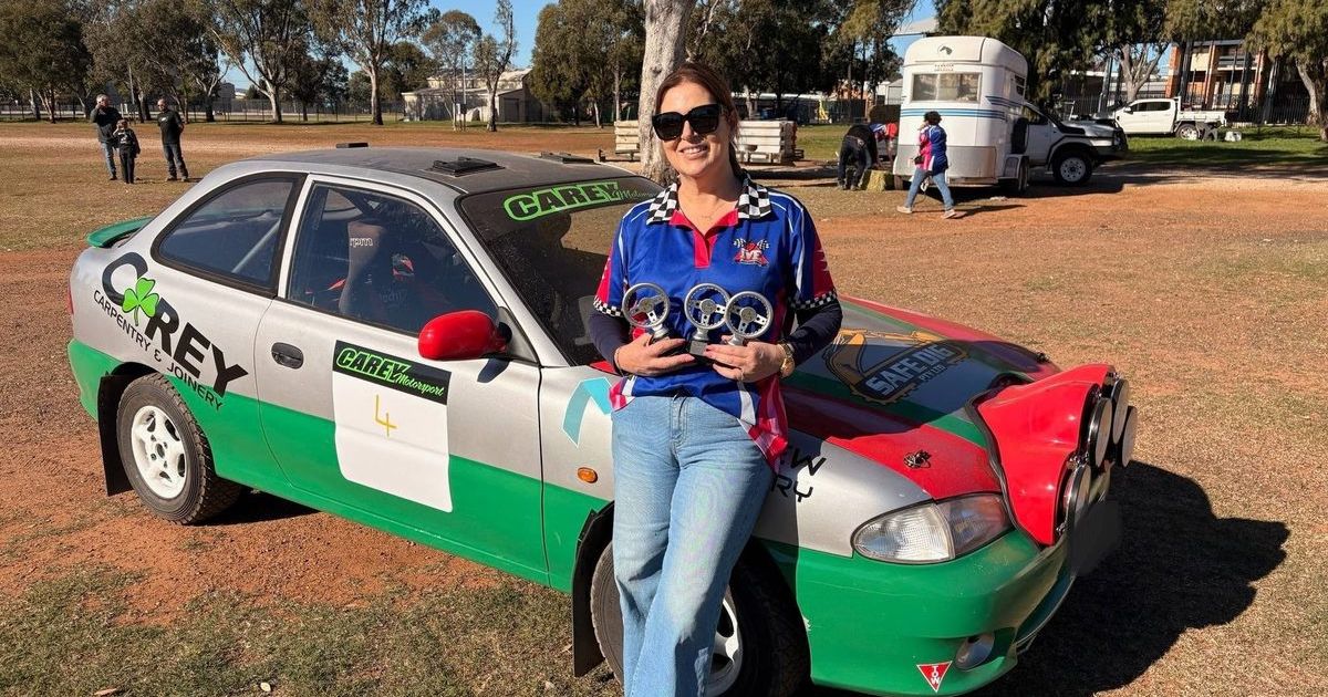 Drivers put skills to the test at gravel Motorkhana challenge