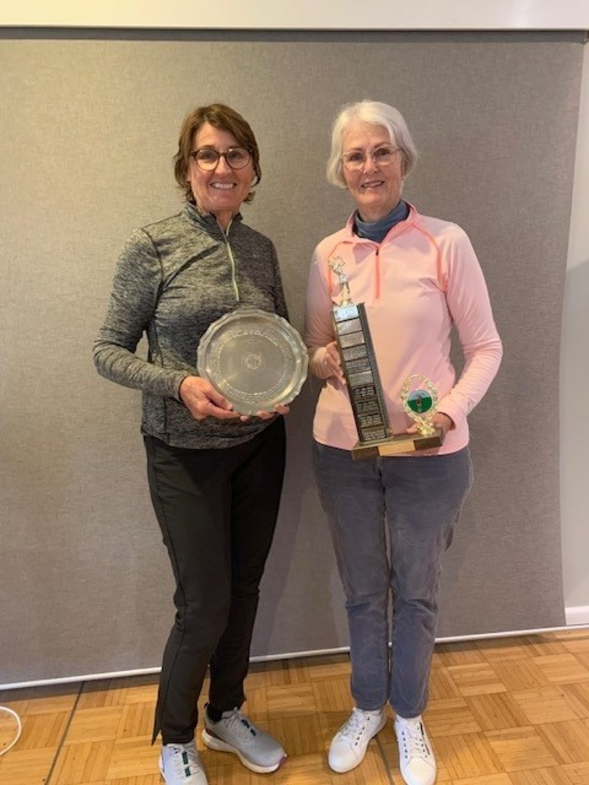 Trophy wins for Michelle Johnston and Kerrie Ward