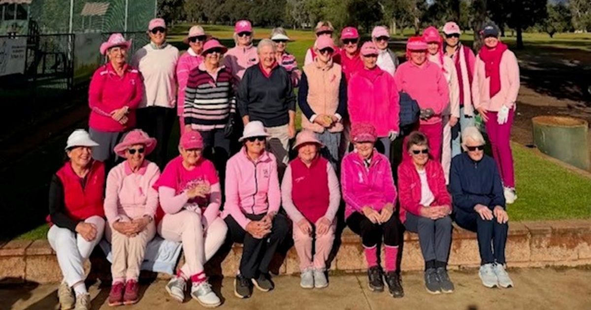 Splash of pink for Tee Off for Breast Cancer Trials