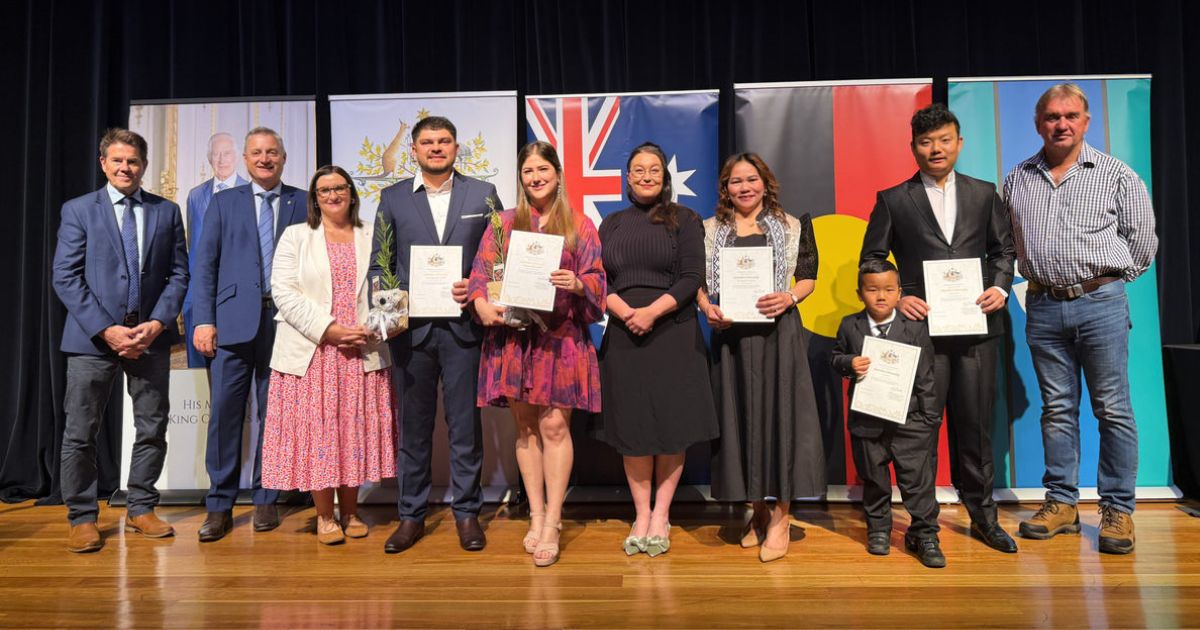 New citizens celebrated at shire ceremony