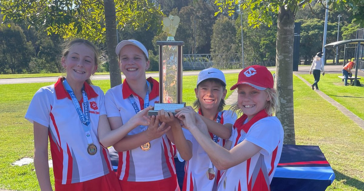 Talented tennis juniors crowned state champions