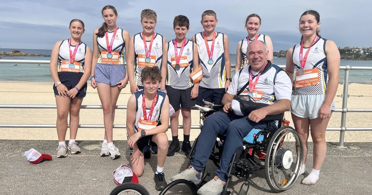 Gunnedah students tackle City to Surf