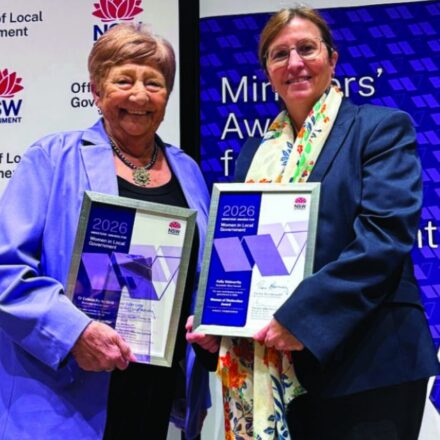 Mayor, council director recognised at Ministers’ Awards for Women in Local Government